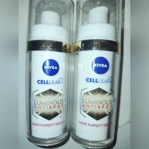 Two NIVEA Cellular Luminous Anti-Spot Serum - NEW WITHOUT BOX